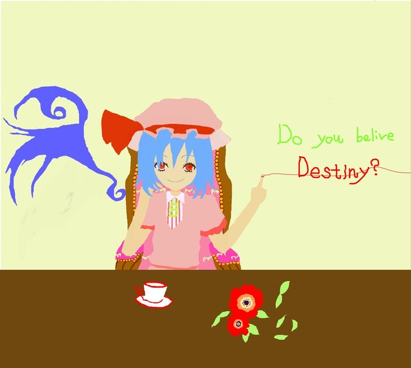 紅い糸ね。