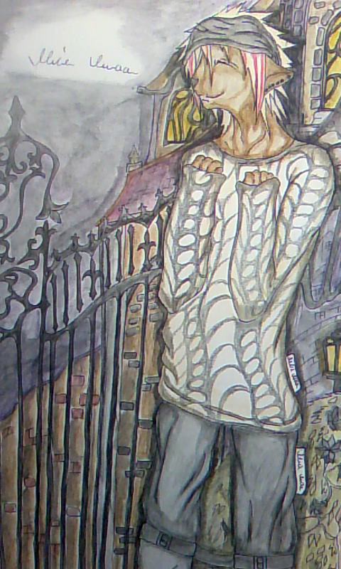 ライオン獣人　後描き