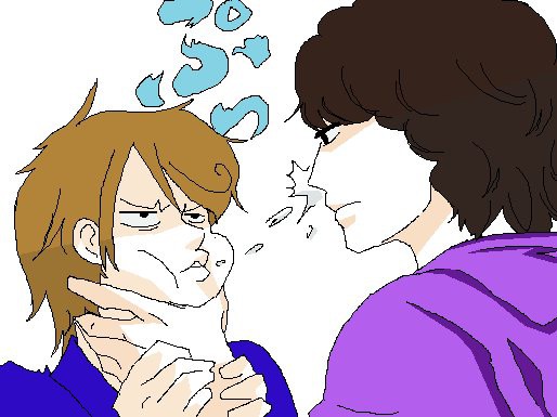 【トレス】おにぎりコンビでキス唾