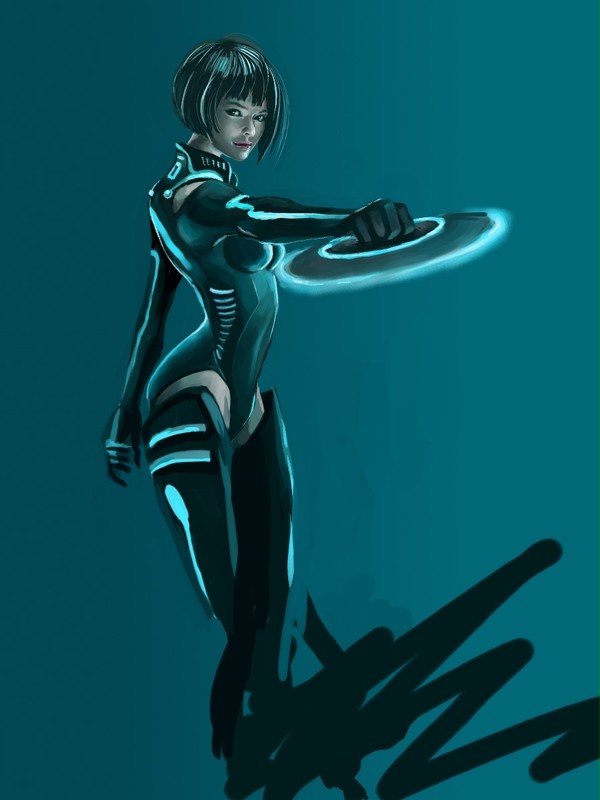 TRON: Legacy  同人 涂鸦