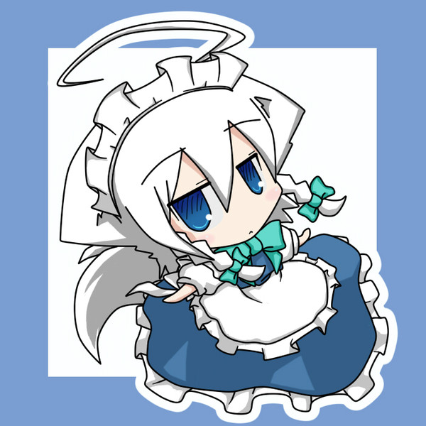 いぬさくやを描いてみた(アイコン風)