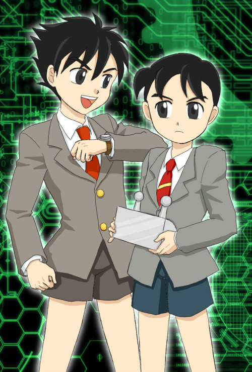 大作と正太郎