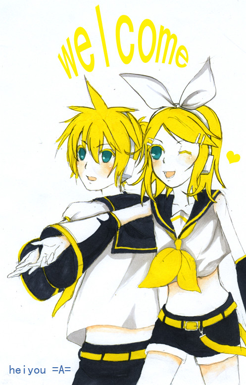 鏡音双子 001