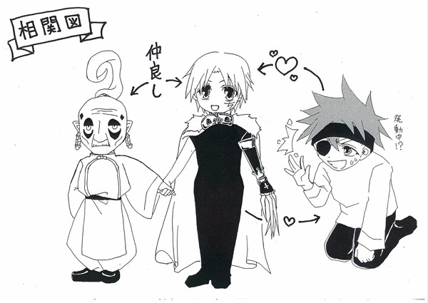 四コマ。