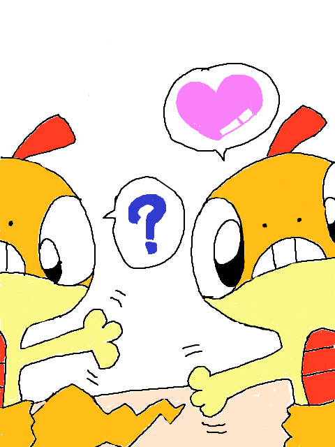 こしパンちゃんとわかぞーちゃん