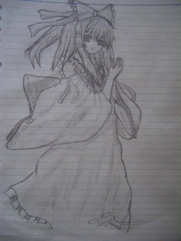 きれいな霊夢?(模写)