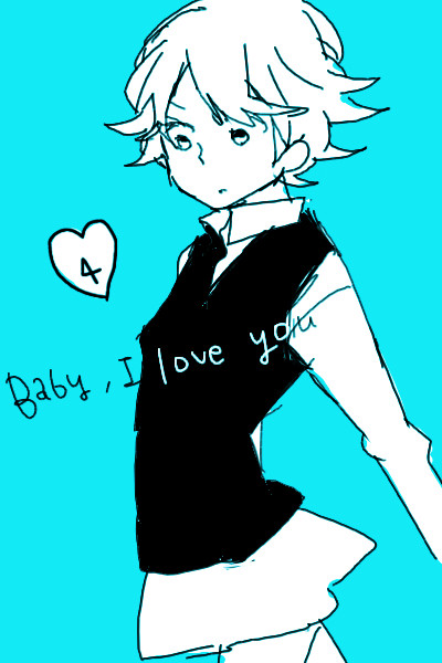 創作百合まんが　Baby I love you(4)