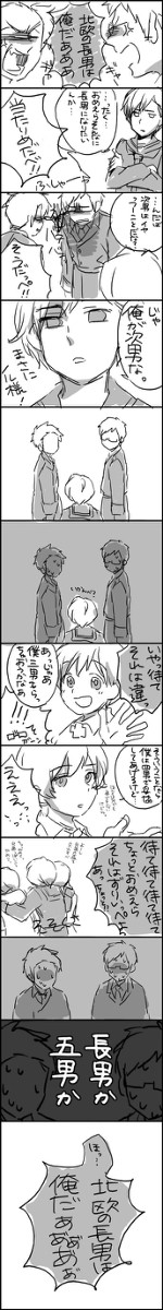 兄弟構成を決める北欧