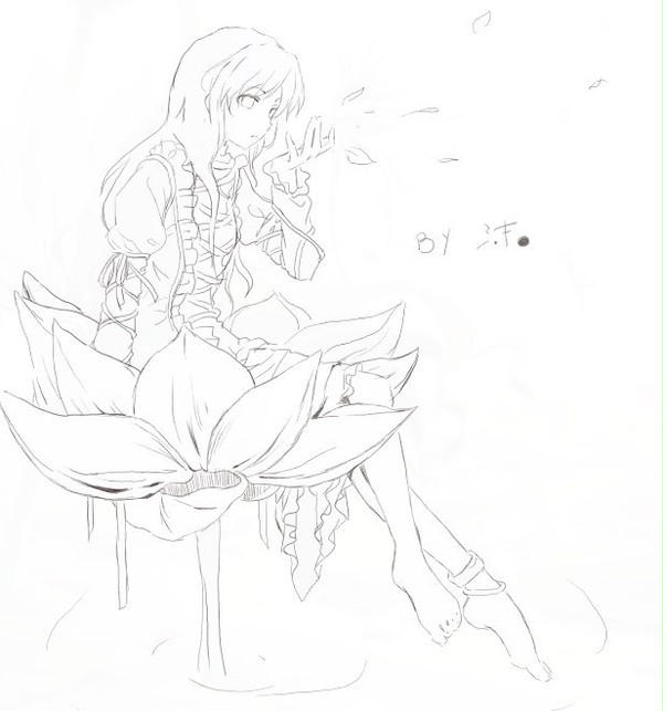 無題（線稿臨摹）