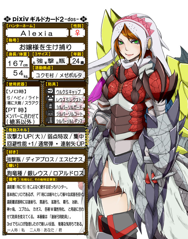 【pixivギルドカード2】Alexia