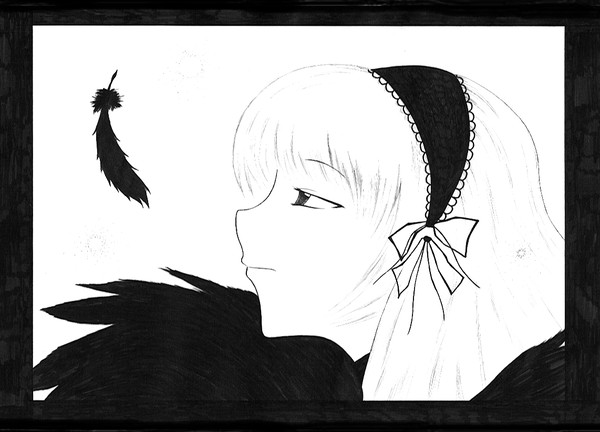 手書き　水銀燈