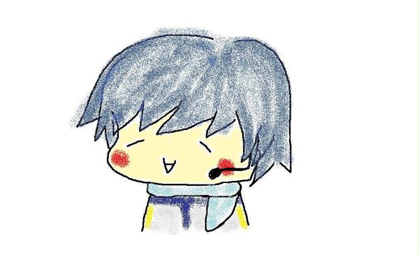 KAITO。照れ。