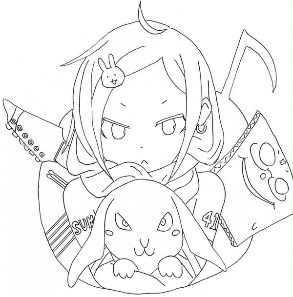 うさぎガール。（アナログ）