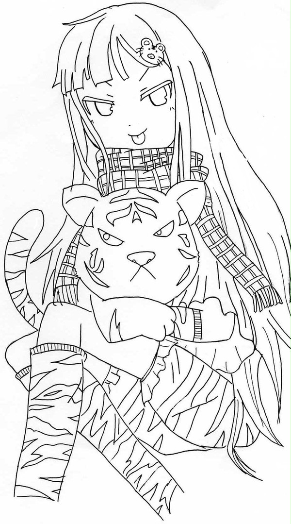 ロリ×虎 （アナログ）