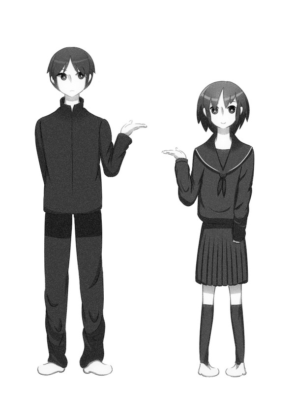 竹さん風の学生が描きたい・・・
