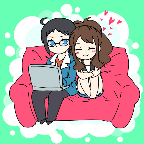 いつもこんなかんじの二人