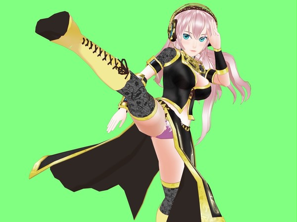 3Dで巡音ルカ製作