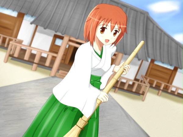 巫女はずむ