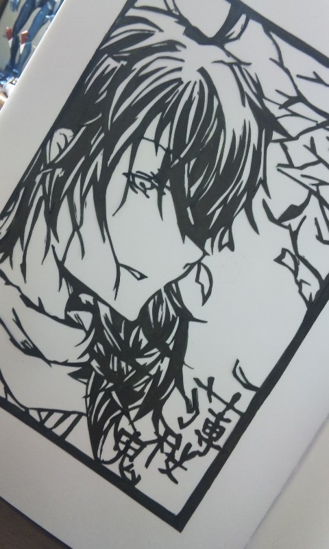 暇切り絵