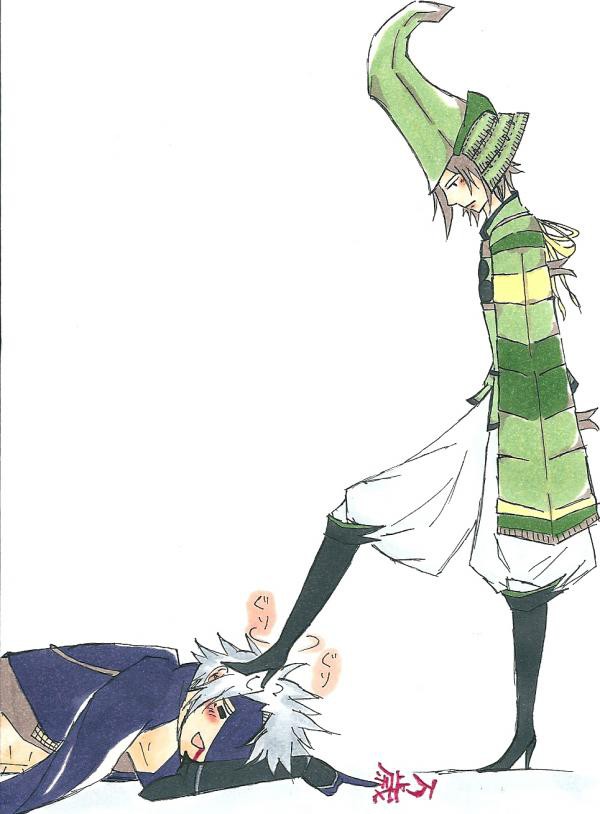「フン、この様なことで悦ぶとは愚劣な。」