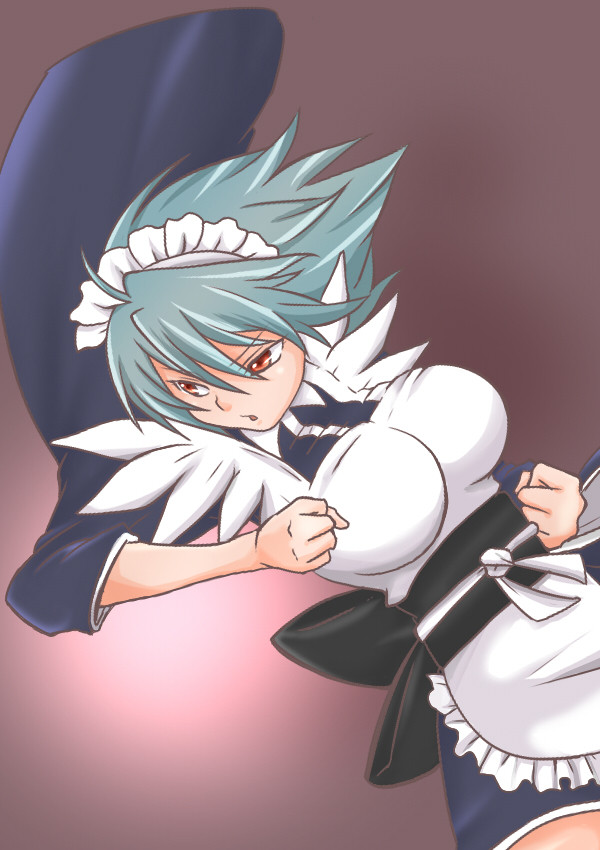 戦うメイドさん