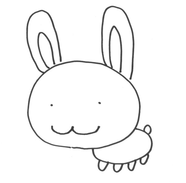 うさぎ。