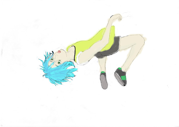 飛ぶ人