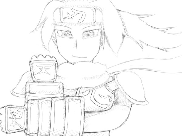 落書き　忍者っこ