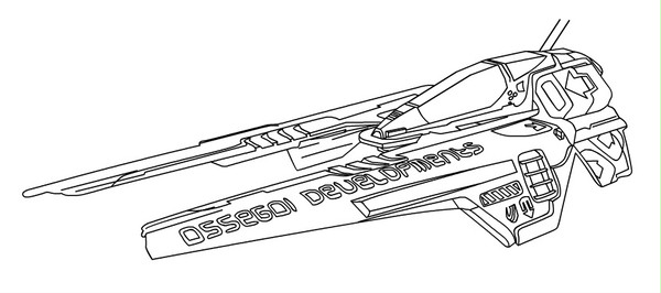 assegai線描き