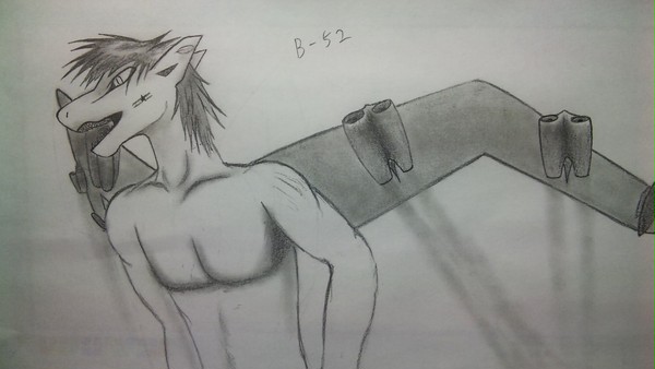 B-52擬人化してみた。
