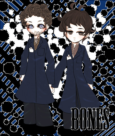 Bonesのザックとジャック
