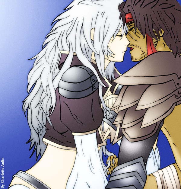 DFF - JechtxKuja - First Kiss