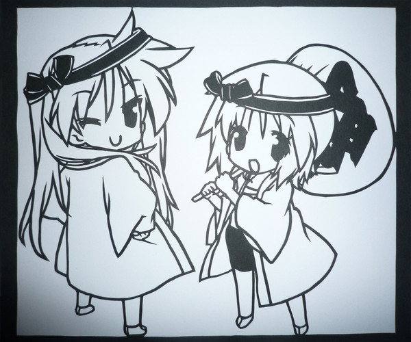 切り絵かがみ・つかさ