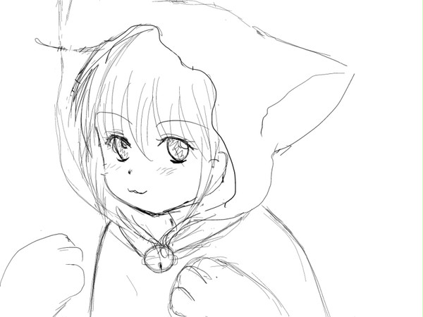 ねこ娘かわいいおねこ娘