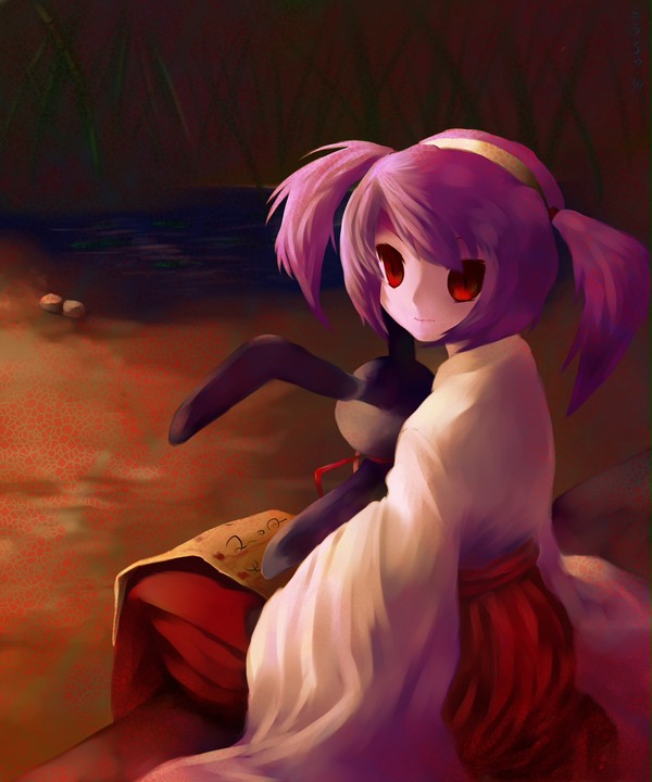 ウサギと巫女