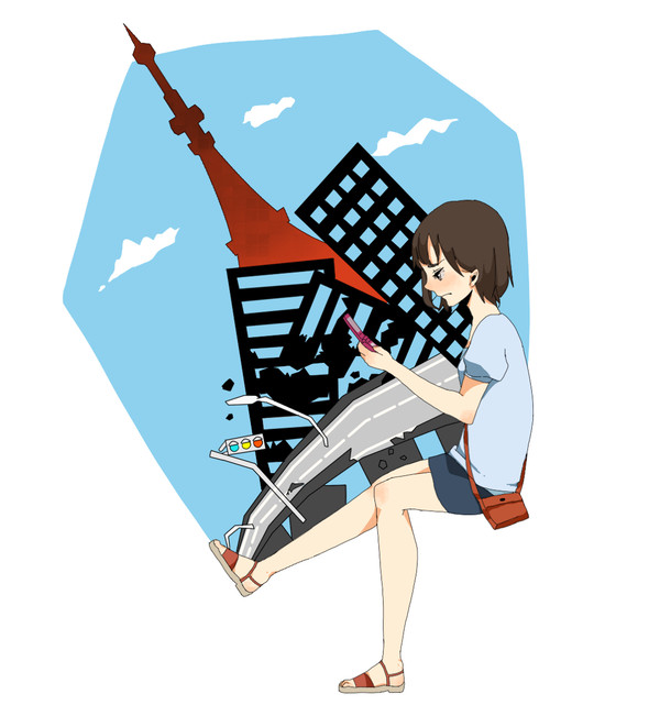 「何もかも、いっそ壊れちゃえばいいのに」