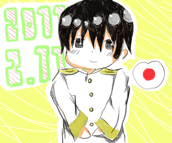 【投稿２回目】日本くん　誕生日オメデトーーーー！