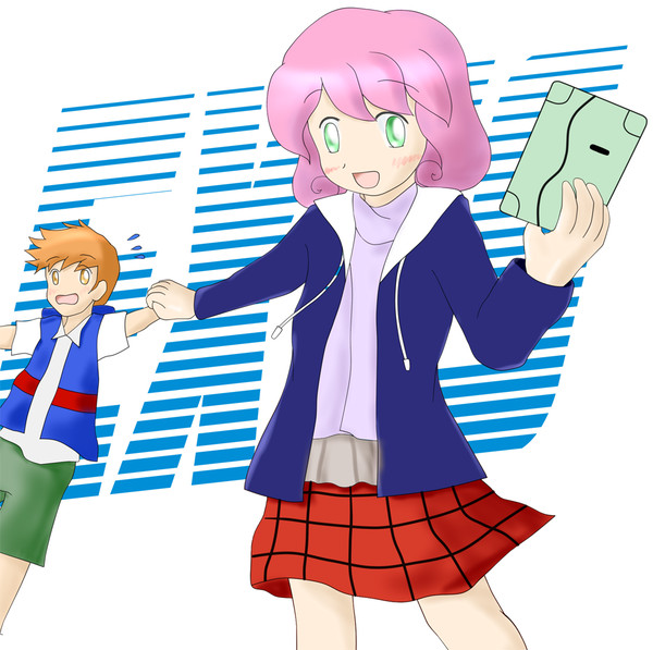 EXVSプレイブックの女の子