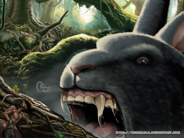 The Man and The Bunny