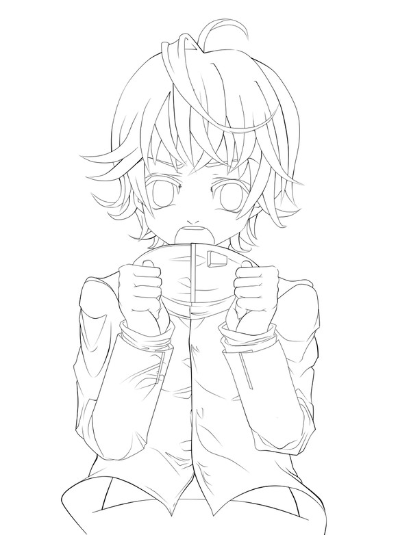 線画2
