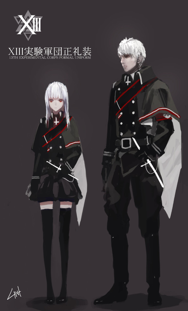 XIII実験軍団正礼装