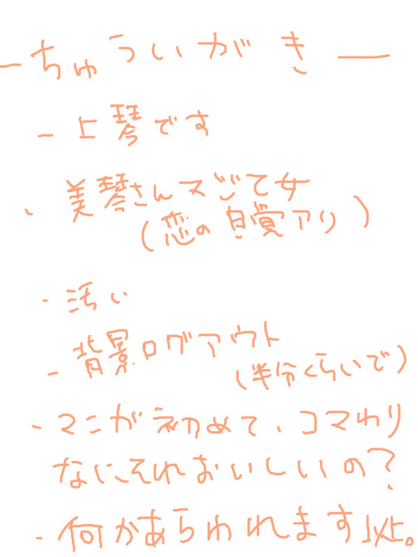 上琴バレンタイン…なハズ