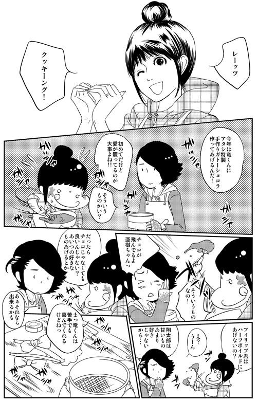 【腐向け気味】バレンタイン、過ぎました【ご注意】
