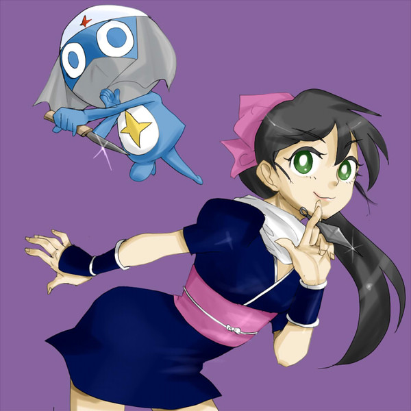 小雪とドロロ