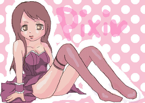 際どいポーズ１