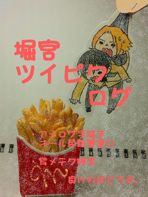 堀宮ツイピクlog