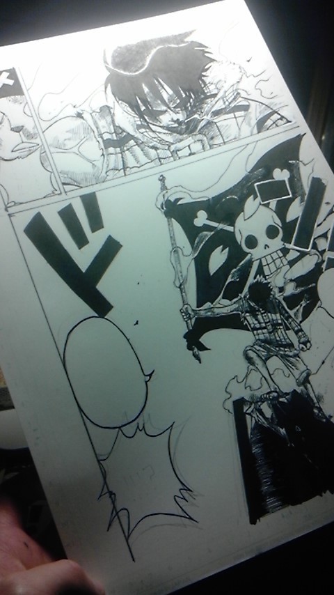 ONEPIECEのワンシーン