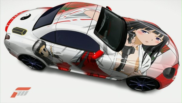 とある巫女の吸血殺し 姫神秋沙 Forza3 痛車