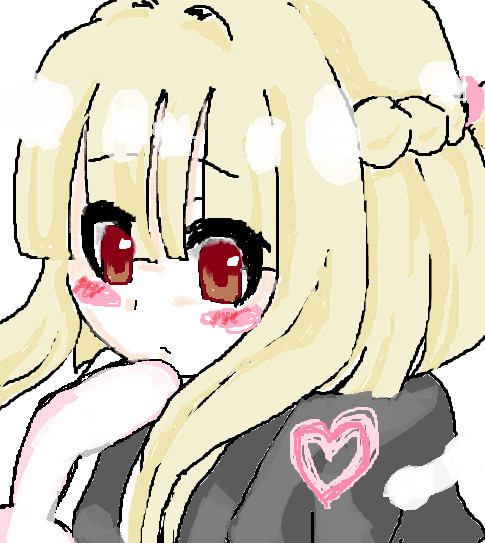 初描き？なずなちゃん