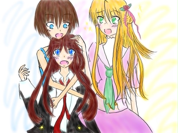 三人娘っ♥
